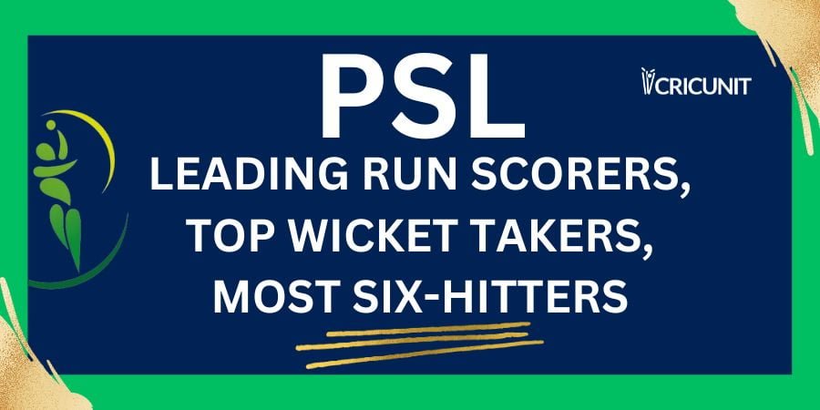 PSL overall Stats PSL overall Stats ,Leading Run Scorers, Top Wicket Takers, Most Six-Hitters